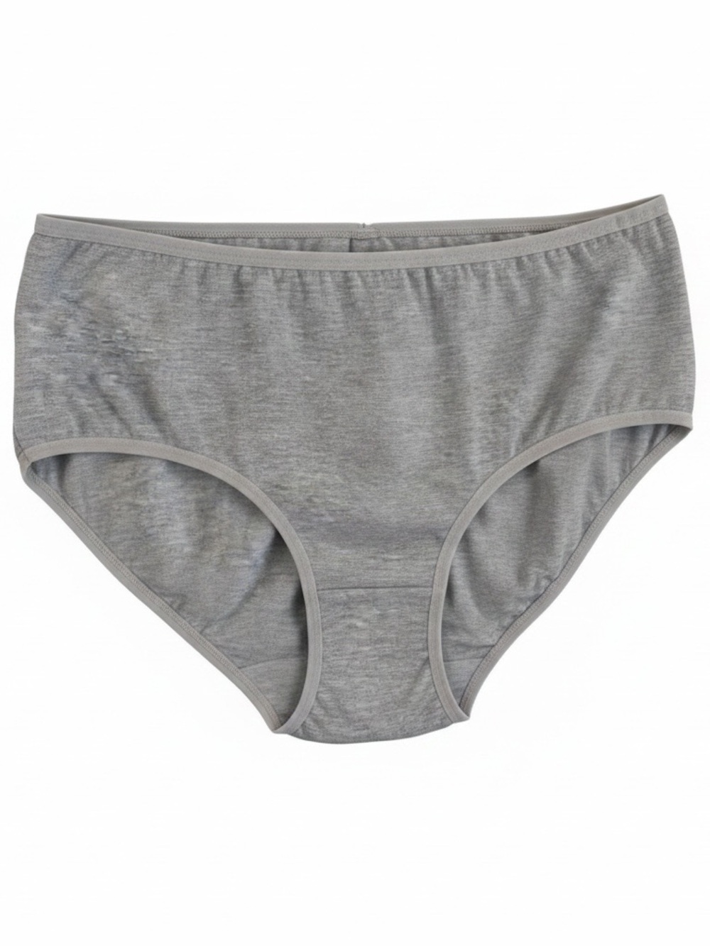 6-Pack Cotton Bikini Underwear Black & Gray Sizes 4XL–6XL New
